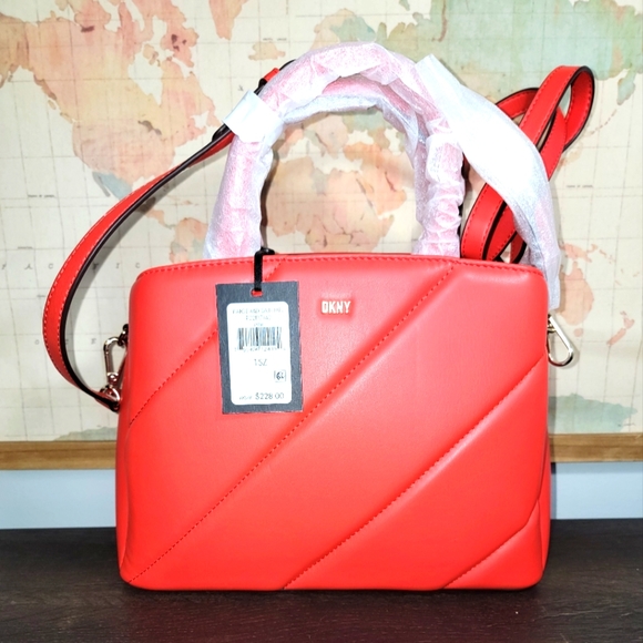 Dkny Bags Brand New Dkny Paige Md Satchel Crossbody Bag Poshmark
